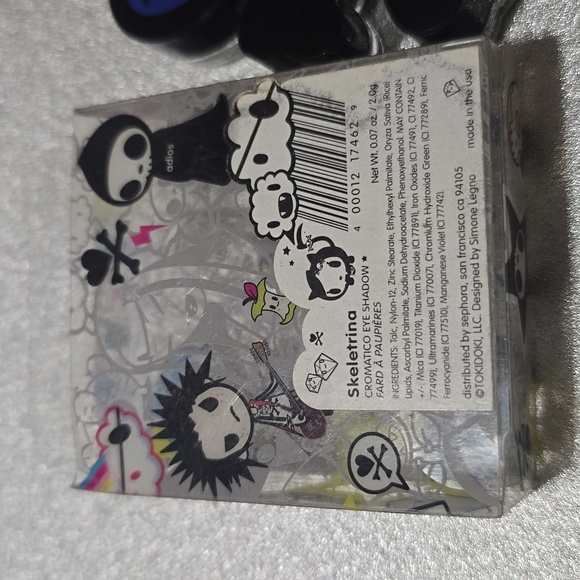 🌟SKELETRINA Hot Topic Tokidoki RARE Vintage Chromatico Eyeshadow NWT - Picture 3 of 6